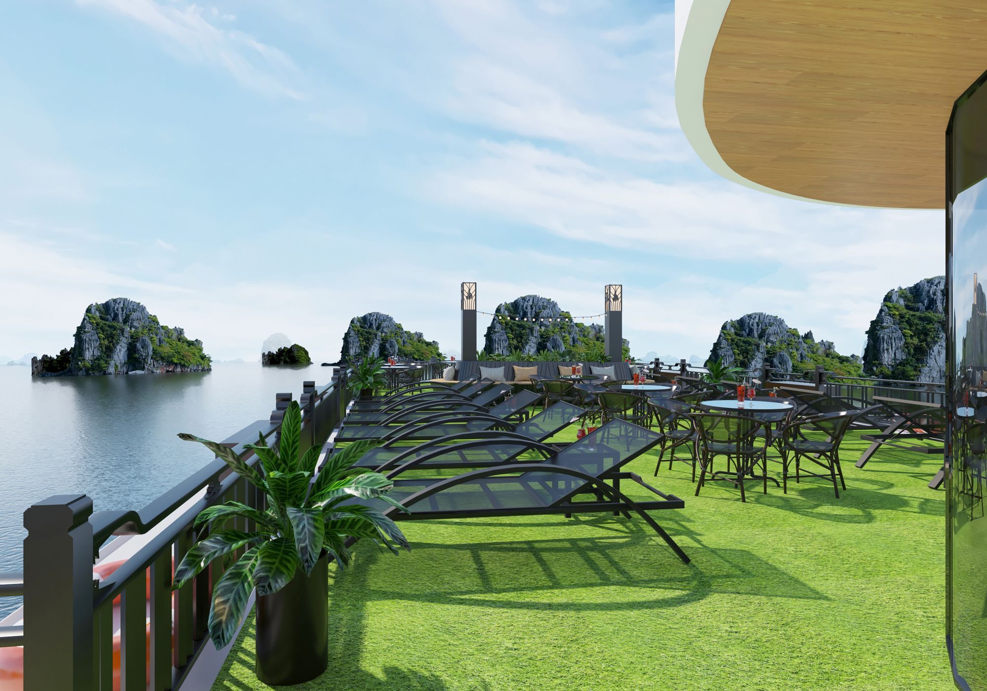 Hotel Margaret Cruises Hạ Long Exterior foto